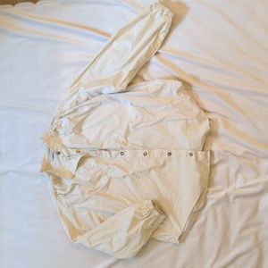 Na Nin Gloria cotton shirt. Straw color.